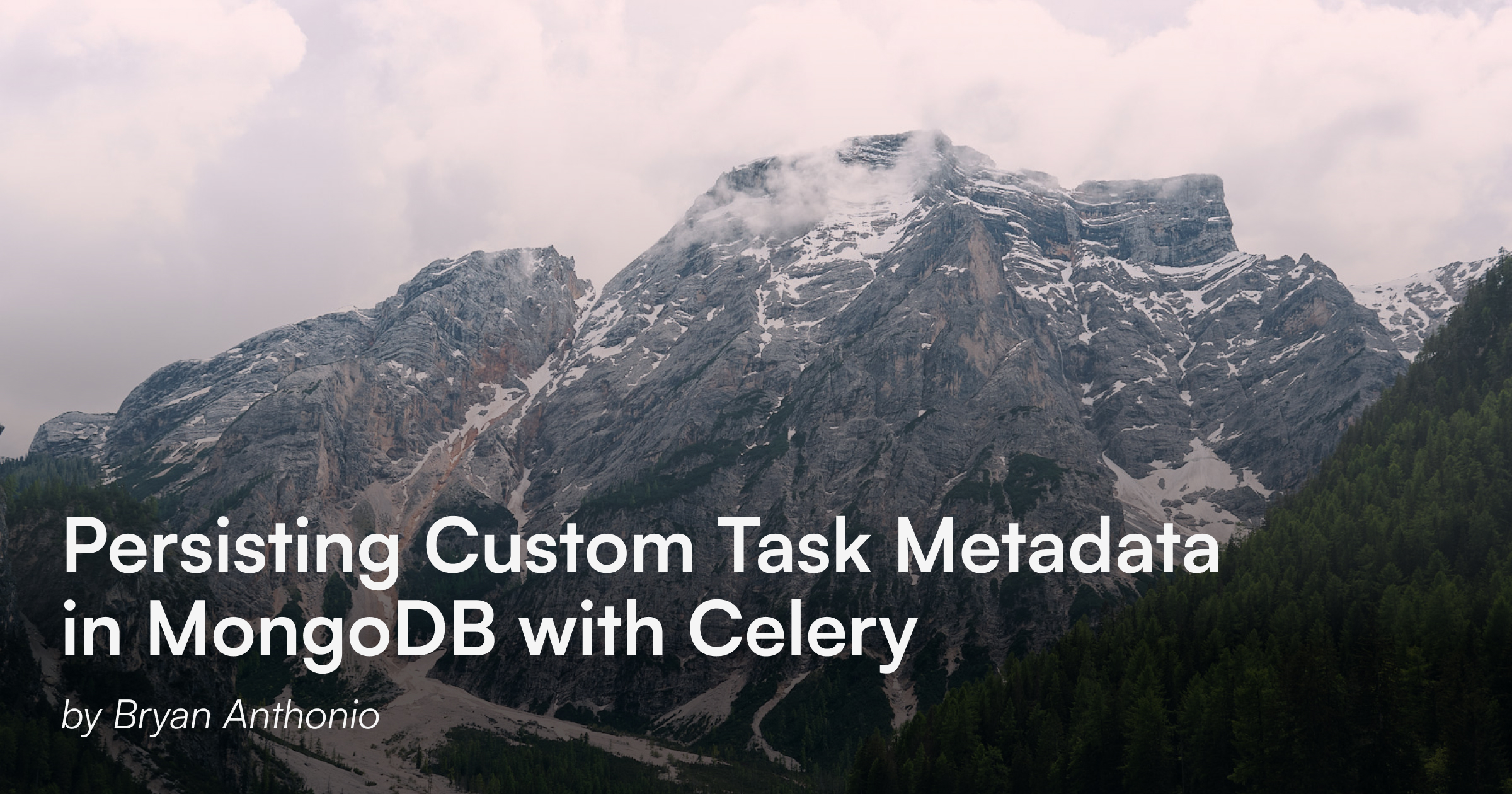 Persisting Custom Task Metadata in MongoDB with Celery